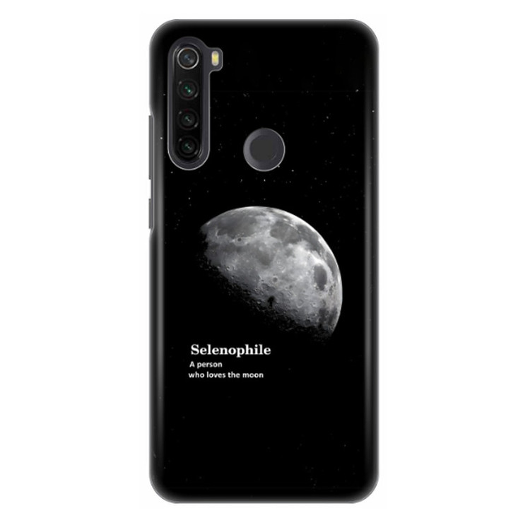 کاور طرح ماه مشکی کد DIMO-063 مناسب برای گوشی موبایل شیائومی redmi note 8 pro