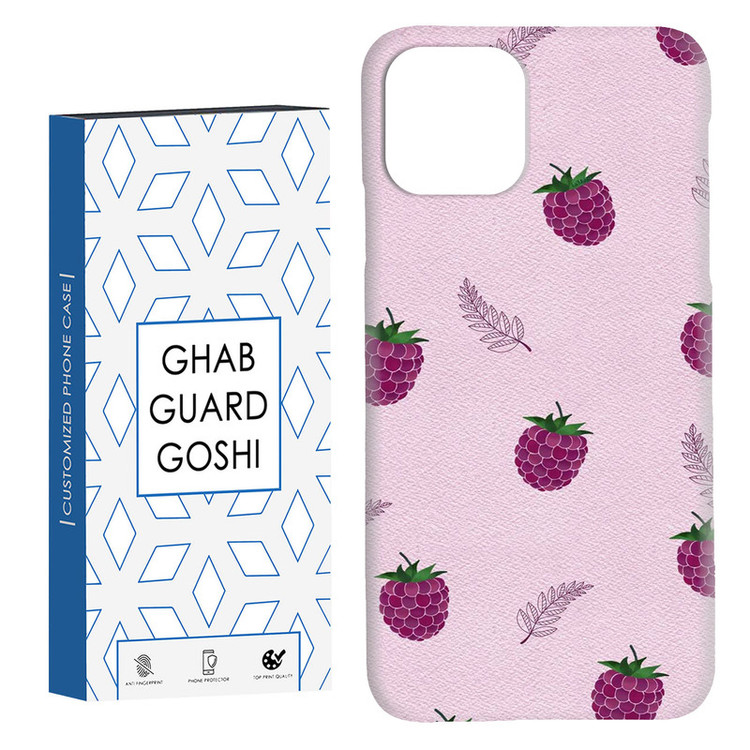 کاور قاب گارد گوشی طرح توت فرنگی کد Dimo-813 مناسب برای گوشی موبایل اپل IPHONE 11 PRO MAX