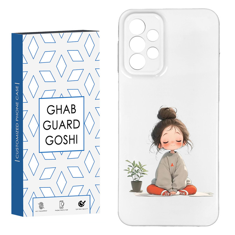 کاور قاب گارد گوشی طرح فانتزی دختر ملوس  کد HARD-011   مناسب برای گوشی موبایل سامسونگ GALAXY A13