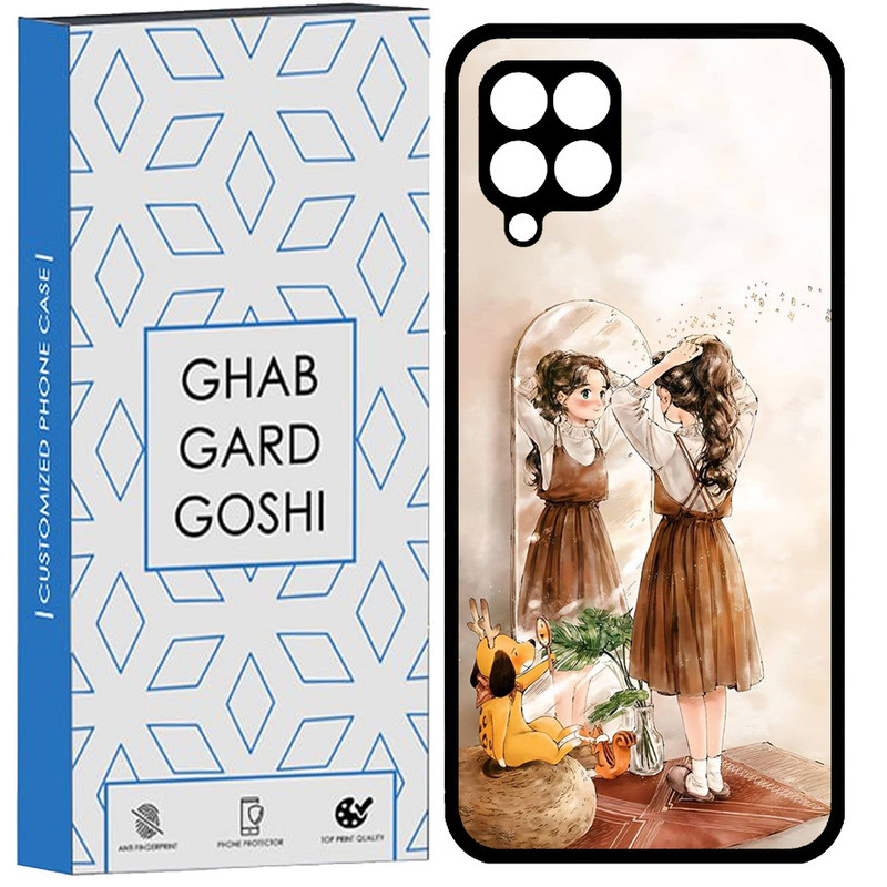 کاور قاب گارد گوشی طرح دخترانه کد TPU-019 مناسب برای گوشی موبایل سامسونگ Galaxy A12 / M12