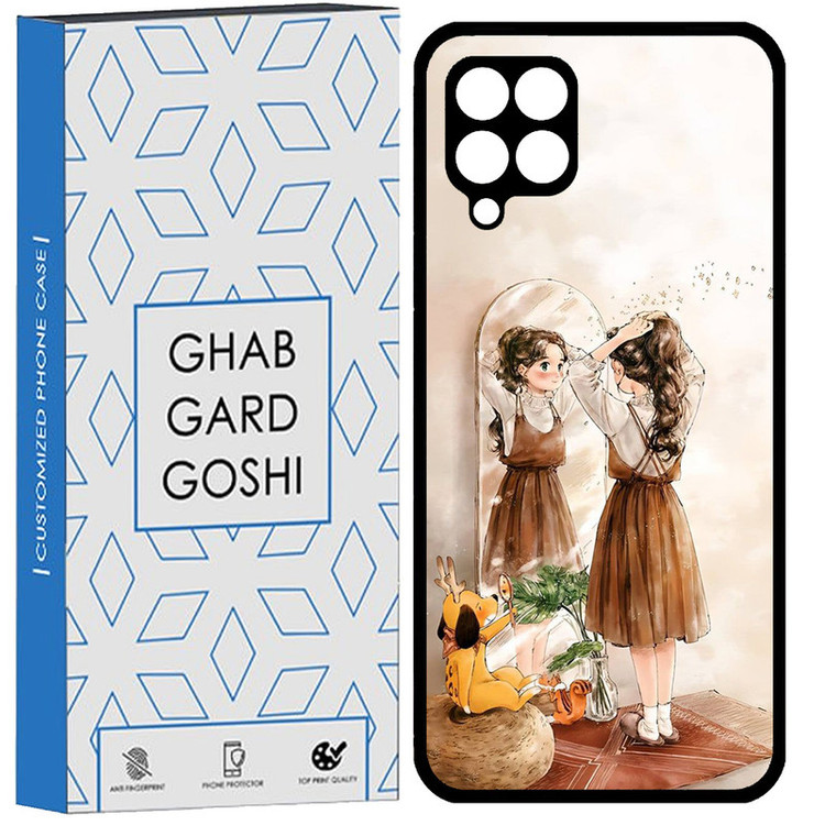 کاور قاب گارد گوشی طرح دخترانه کد TPU-019 مناسب برای گوشی موبایل سامسونگ Galaxy A12 / M12