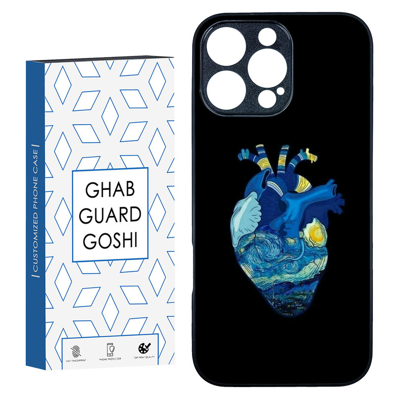 کاور قاب گارد گوشی طرح قلب کد TPU-298 مناسب برای گوشی موبایل اپل Iphone 16 Pro Max