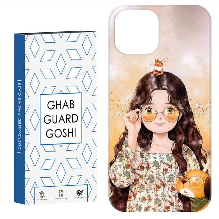 کاور قاب گارد گوشی طرح دخترانه کد Dimo-779 مناسب برای گوشی موبایل اپل IPHONE 12 / 12 PRO