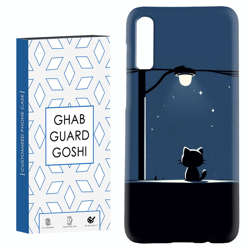 کاور قاب گارد گوشی طرح گربه کد Dimo-189 مناسب برای گوشی موبایل سامسونگ Galaxy A70 / A70s