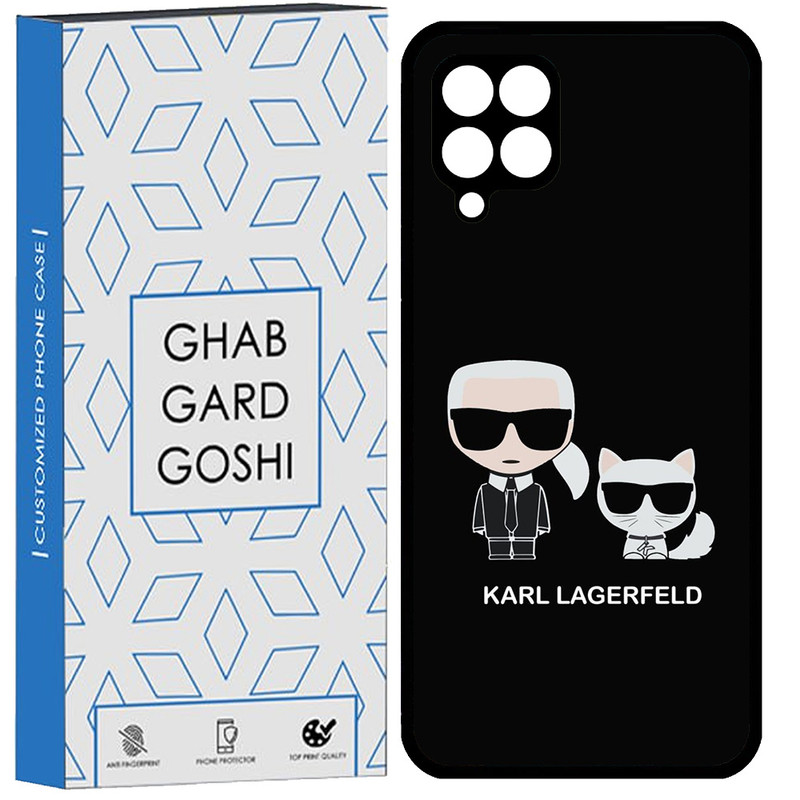 کاور قاب گارد گوشی طرح karl کد TPU-042 مناسب برای گوشی موبایل سامسونگ Galaxy A12 / M12