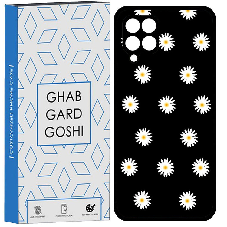 کاور قاب گارد گوشی طرح گل کد TPU-018 مناسب برای گوشی موبایل سامسونگ Galaxy A12 / M12