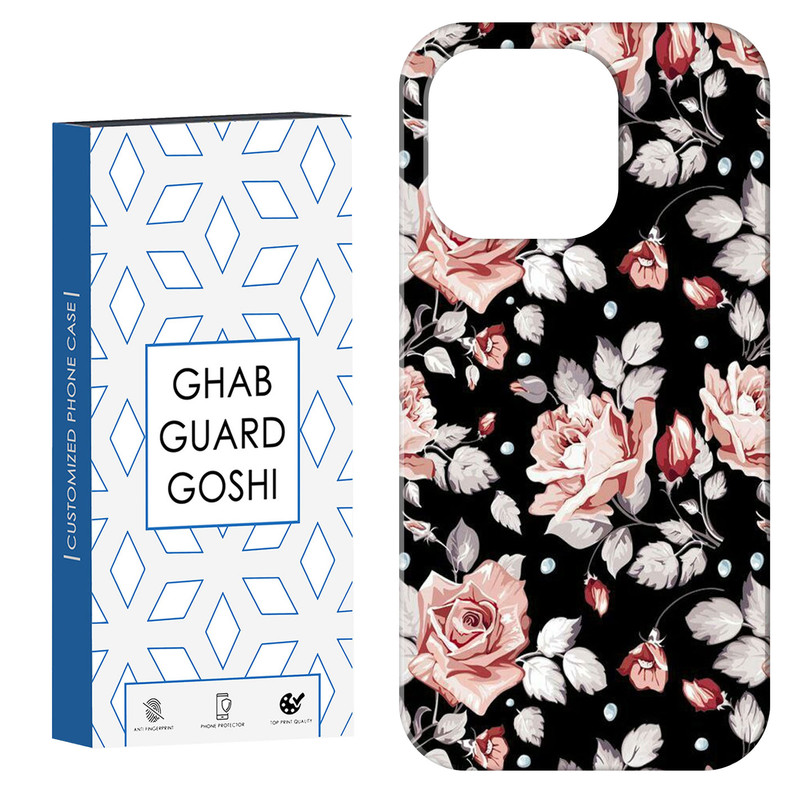 کاور قاب گارد گوشی طرح گلبرگ کد Dimo-762 مناسب برای گوشی موبایل اپل  IPHONE 16 PRO MAX