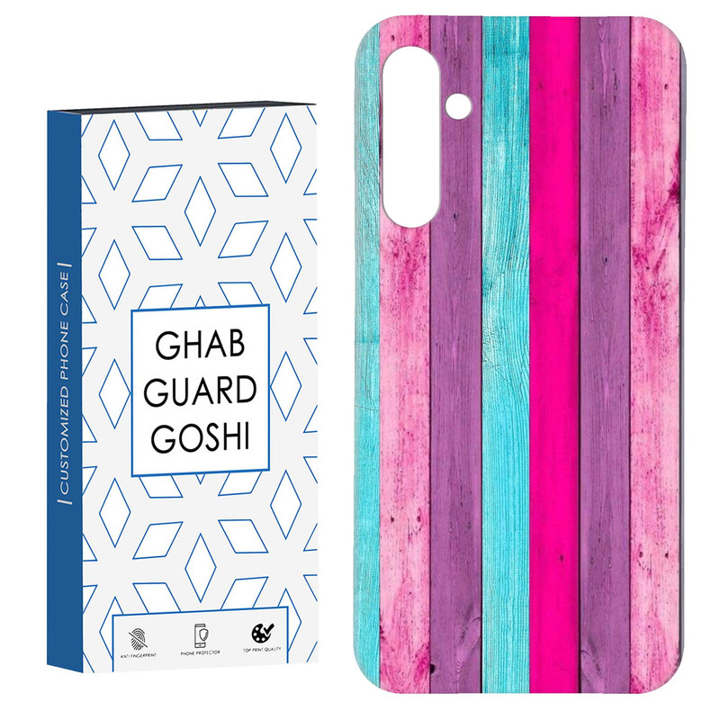 کاور قاب گارد گوشی طرح چوب رنگی کد Dimo-253 مناسب برای گوشی موبایل سامسونگ Galaxy A34 / A34 5g