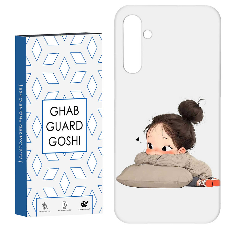 کاور قاب گارد گوشی طرح دختر ملوس کد Dimo-954 مناسب برای گوشی موبایل سامسونگ Galaxy A34 / A34 5g