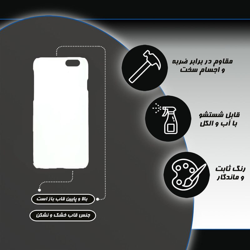 کاور کد DIMO004 مناسب برای گوشی موبایل اپل  iphone 7 plus / 8 plus