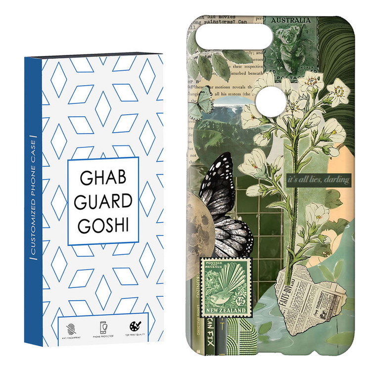 کاور قاب گارد گوشی طرح گل کد Dimo-677 مناسب برای گوشی موبایل هوآوی Y7 2018 / Y7 Prime 2018 / آنر 7C
