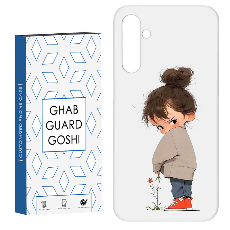 کاور قاب گارد گوشی طرح دختر ملوس کد Dimo-967 مناسب برای گوشی موبایل سامسونگ Galaxy S23 Fe