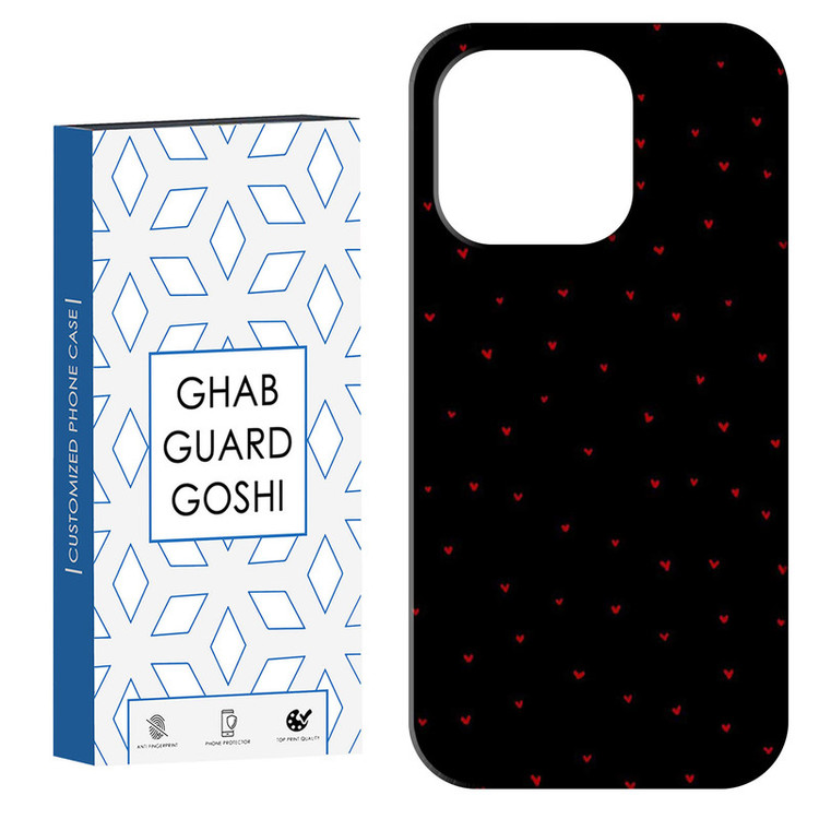 کاور قاب گارد گوشی طرح قلب کد Dimo-890 مناسب برای گوشی موبایل اپل IPHONE 15 PRO