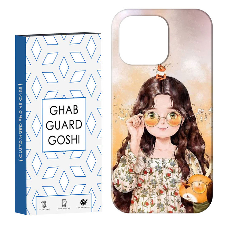 کاور قاب گارد گوشی طرح دخترانه کد Dimo-779 مناسب برای گوشی موبایل اپل IPHONE 13 PRO MAX