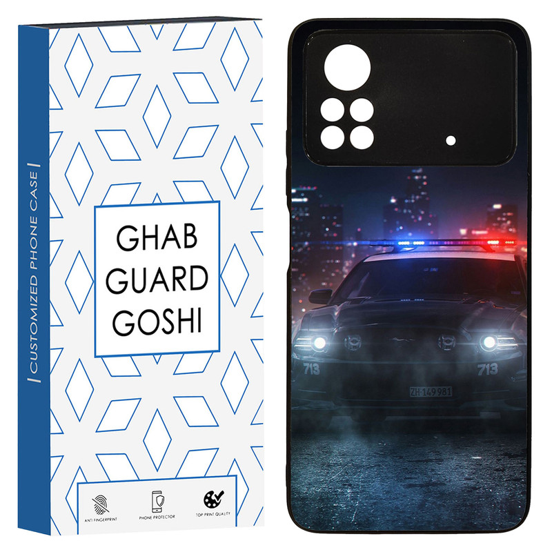 کاور قاب گارد گوشی طرح پلیسی کد TPU-139 مناسب برای گوشی موبایل شیائومی  Poco x4 pro / x4 pro 5g