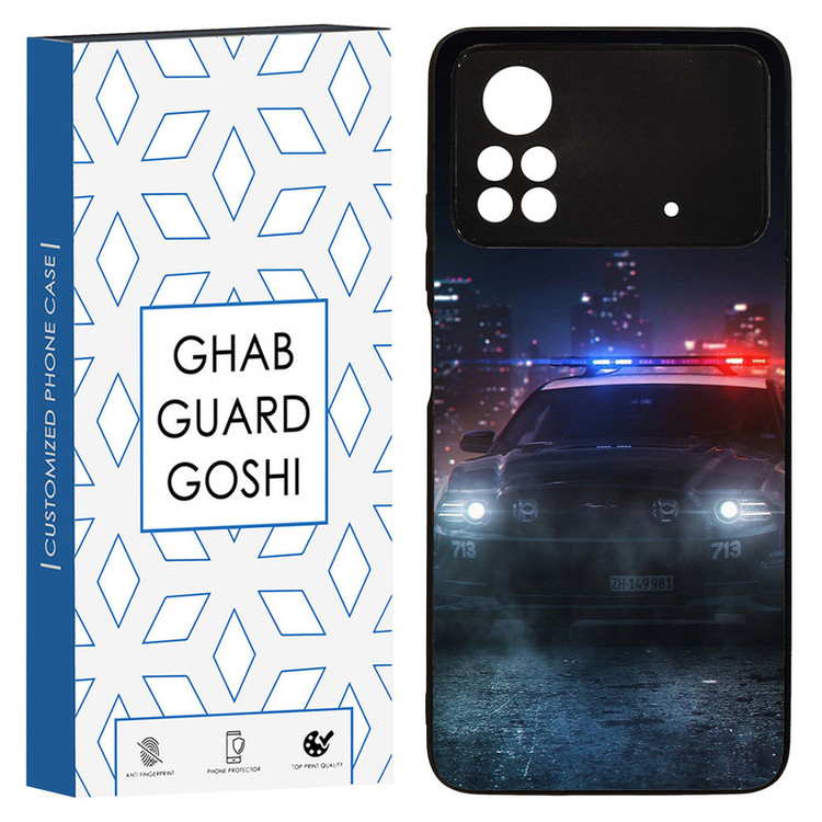 کاور قاب گارد گوشی طرح پلیسی کد TPU-139 مناسب برای گوشی موبایل شیائومی Poco x4 pro / x4 pro 5g