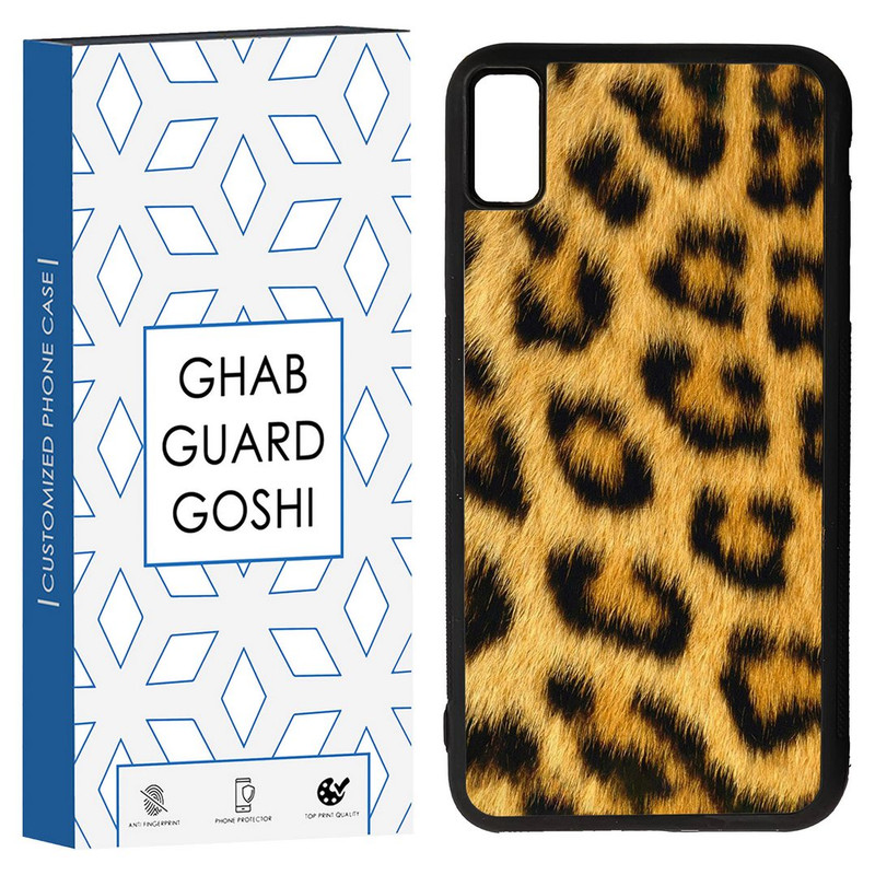 کاور قاب گارد گوشی طرح پلنگی کد TPU-074 مناسب برای گوشی موبایل اپل Iphone XS MAX/ Iphone X MAX