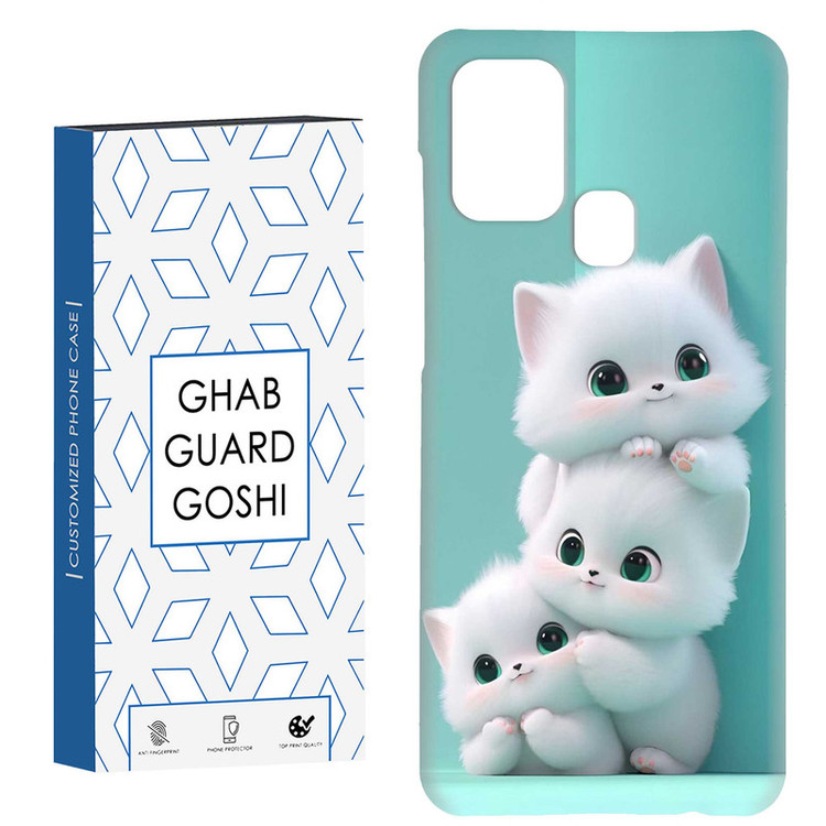 کاور قاب گارد گوشی طرح پیشی کد Dimo-359 مناسب برای گوشی موبایل سامسونگ Galaxy A21s