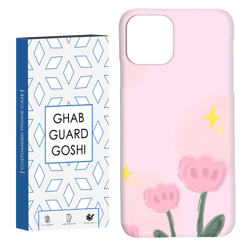 کاور قاب گارد گوشی طرح گل کد Dimo-873 مناسب برای گوشی موبایل اپل  IPHONE 11