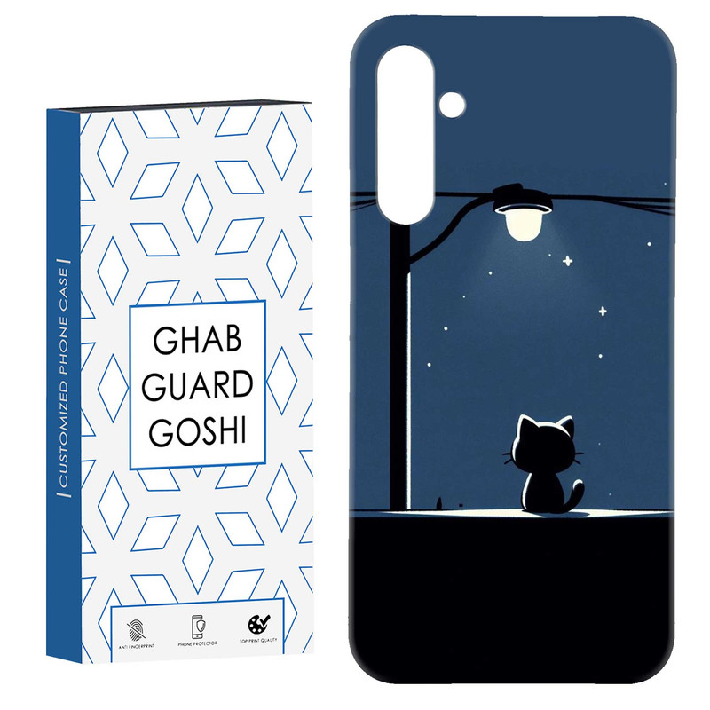 کاور قاب گارد گوشی طرح گربه کد Dimo-189 مناسب برای گوشی موبایل سامسونگ GALAXY A15