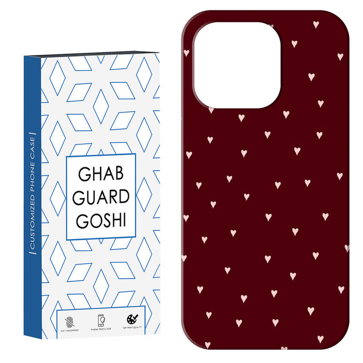 کاور قاب گارد گوشی طرح قلب کد Dimo-938 مناسب برای گوشی موبایل اپل IPHONE 16 PRO MAX
