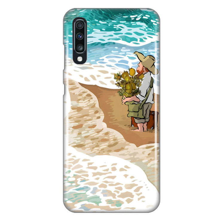 کاور طرح مرد و دریا کد DIMO-055 مناسب برای گوشی موبایل سامسونگ Galaxy A70