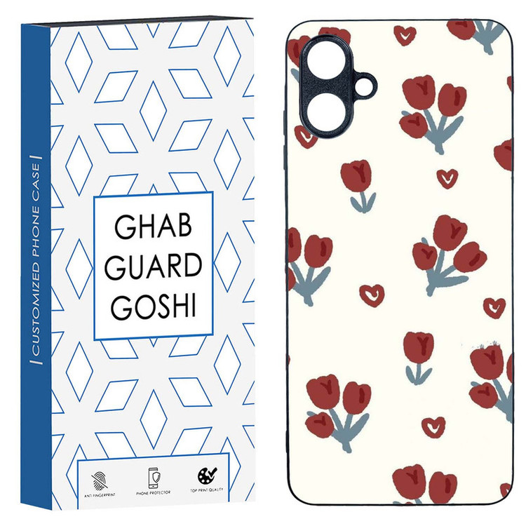 کاور قاب گارد گوشی طرح گل کد TPU-140 مناسب برای گوشی موبایل سامسونگ Galaxy A06