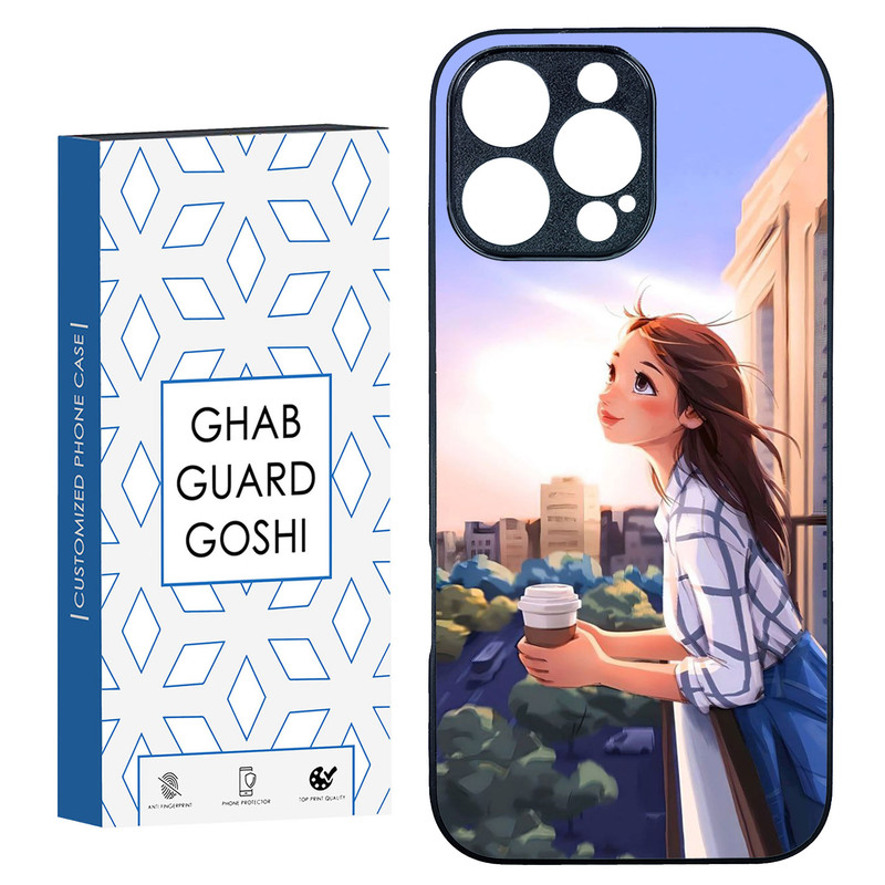 کاور قاب گارد گوشی طرح دخترانه کد TPU-016 مناسب برای گوشی موبایل آیفون Apple 16 Pro Max