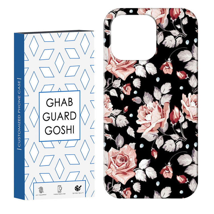 کاور قاب گارد گوشی طرح گلبرگ کد Dimo-762 مناسب برای گوشی موبایل اپل IPHONE 13 PRO