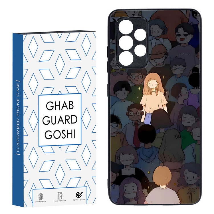 کاور قاب گارد گوشی طرح ست دخترانه کد TPU-061 مناسب برای گوشی موبایل سامسونگ Galaxy A52