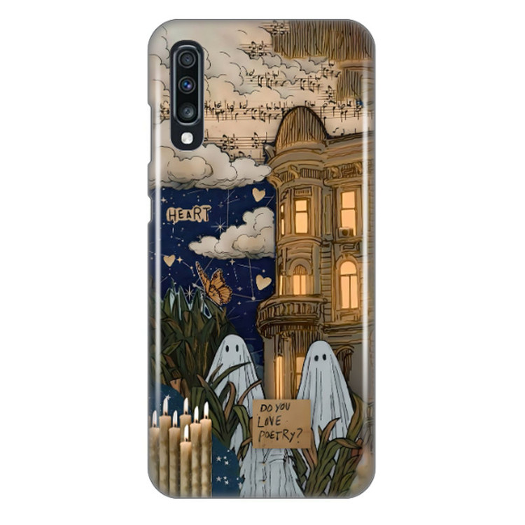 کاور طرح قلعه ارواح کد DIMO-066 مناسب برای گوشی موبایل سامسونگ Galaxy A70