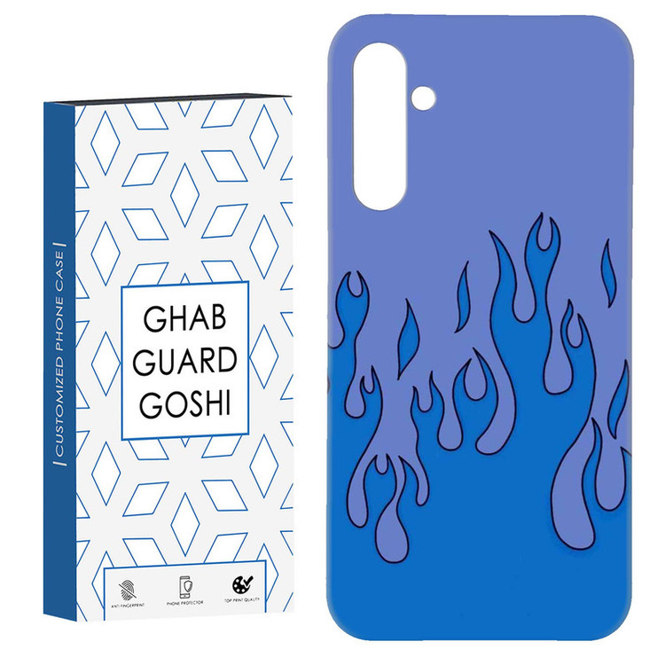 کاور قاب گارد گوشی طرح آتیش کد Dimo-838 مناسب برای گوشی موبایل سامسونگ GALAXY A15