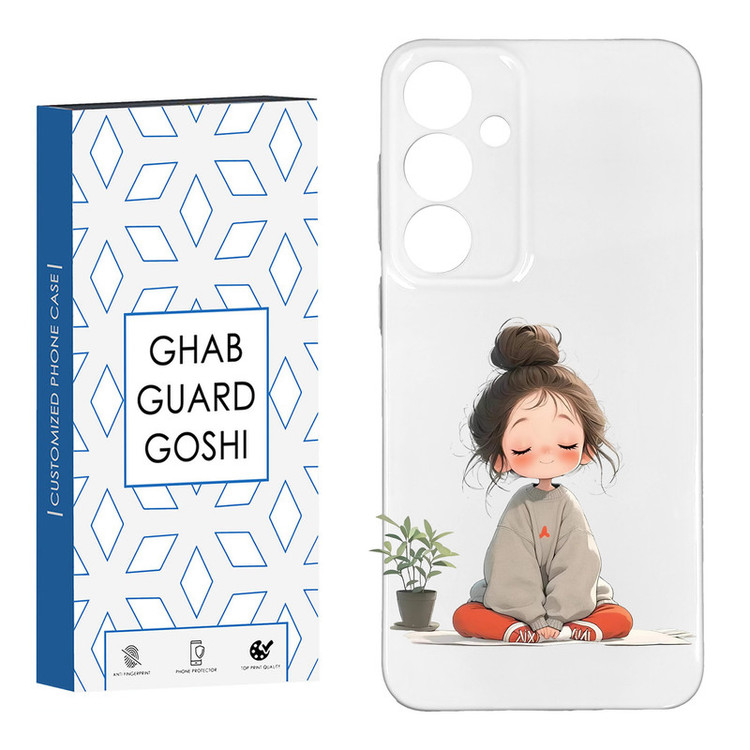 کاور قاب گارد گوشی طرح فانتزی دختر ملوس کد HARD-011 مناسب برای گوشی موبایل سامسونگ GALAXY S24 PLUS