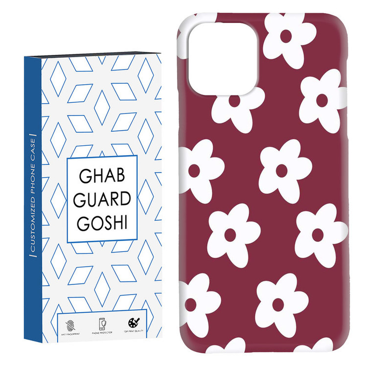 کاور قاب گارد گوشی طرح گل کد Dimo-830 مناسب برای گوشی موبایل اپل IPHONE 11 PRO MAX