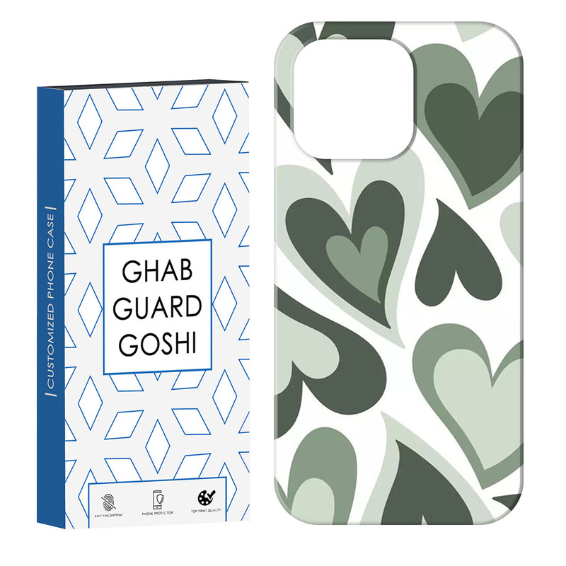 کاور قاب گارد گوشی طرح قلب کد Dimo-495 مناسب برای گوشی موبایل اپل  IPHONE 13 PRO MAX