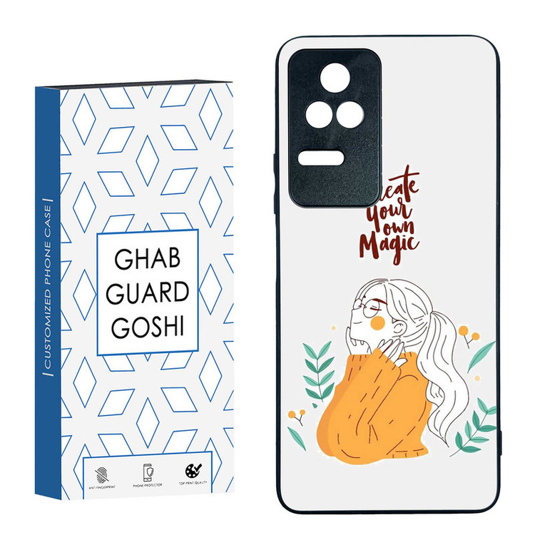 کاور قاب گارد گوشی طرح دخترانه کد TPU-050 مناسب برای گوشی موبایل شیائومی Redmi K40S / Poco F4 5G