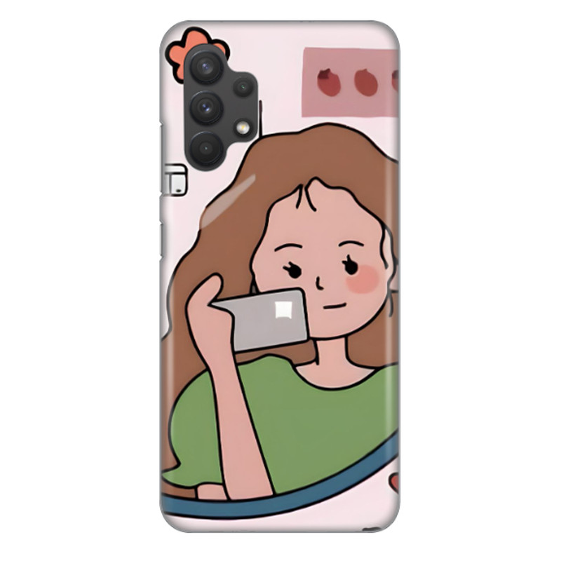 کاور طرح دخترانه کد DIMO-005 مناسب برای گوشی موبایل سامسونگ galaxy A32 4g