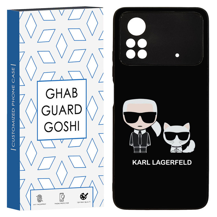 کاور قاب گارد گوشی طرح karl کد TPU-042 مناسب برای گوشی موبایل شیائومی Poco x4 pro / Poco x4 pro 5g