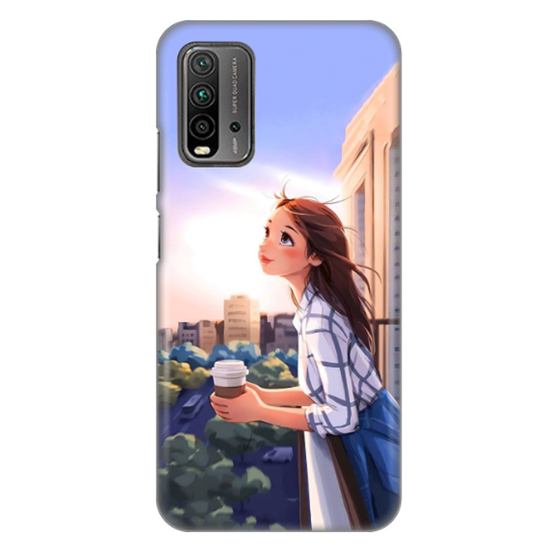 کاور طرح دختر کد DIMO-055 مناسب برای گوشی موبایل شیائومی  redmi 9T / note 9 4g / 9 power