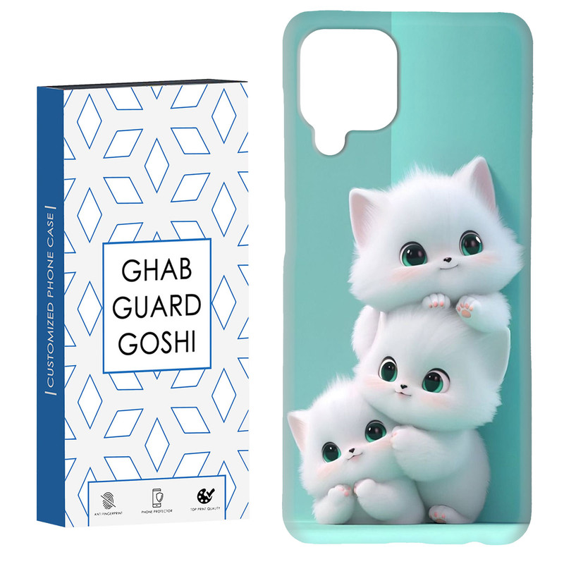 کاور قاب گارد گوشی طرح پیشی کد Dimo-359 مناسب برای گوشی موبایل سامسونگ Galaxy A12 /  M12