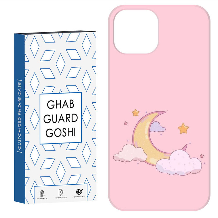 کاور قاب گارد گوشی طرح ماه کد Dimo-853 مناسب برای گوشی موبایل اپل IPHONE 12 / 12 PRO