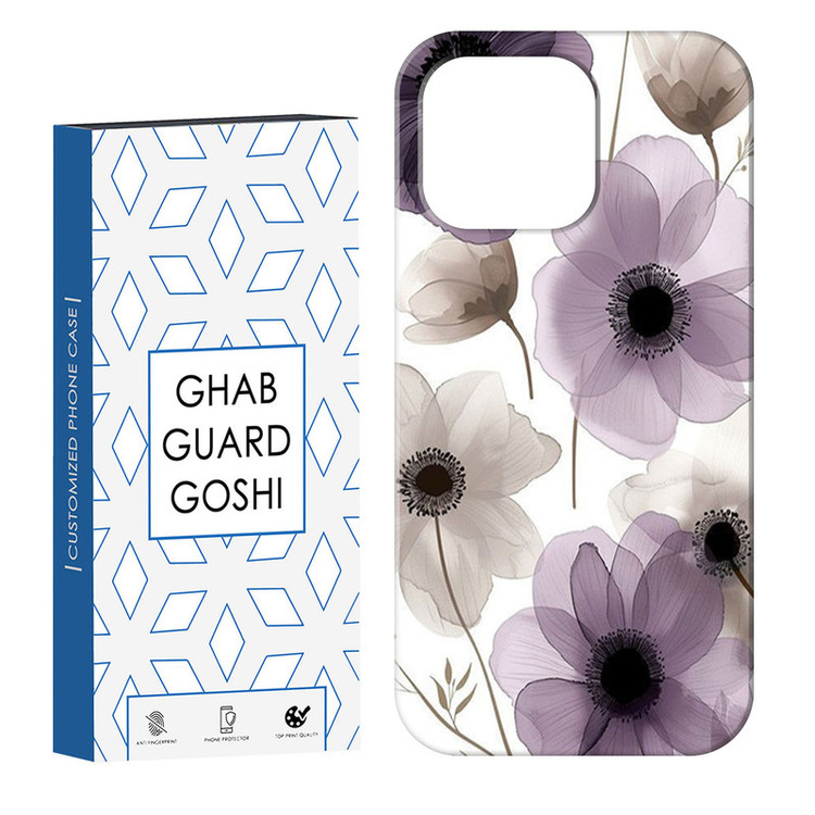 کاور قاب گارد گوشی طرح گل کد Dimo-504 مناسب برای گوشی موبایل اپل IPHONE 13 PRO