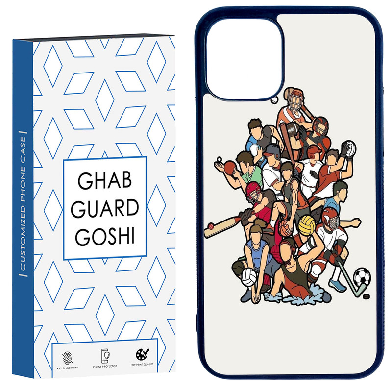 کاور قاب گارد گوشی طرح ورزشی کد TPU-122 مناسب برای گوشی موبایل اپل Iphone 11 PRO