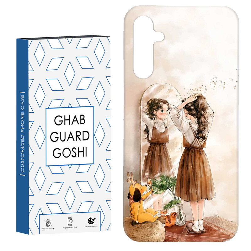 کاور قاب گارد گوشی طرح دخترانه کد Dimo-019 مناسب برای گوشی موبایل سامسونگ Galaxy A14