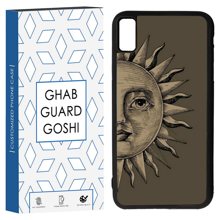 کاور قاب گارد گوشی طرح خورشید کد TPU-191 مناسب برای گوشی موبایل اپل Iphone XS MAX/ X MAX