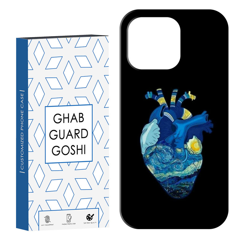 کاور قاب گارد گوشی طرح قلب کد Dimo-298 مناسب برای گوشی موبایل اپل  IPHONE 13 PRO MAX