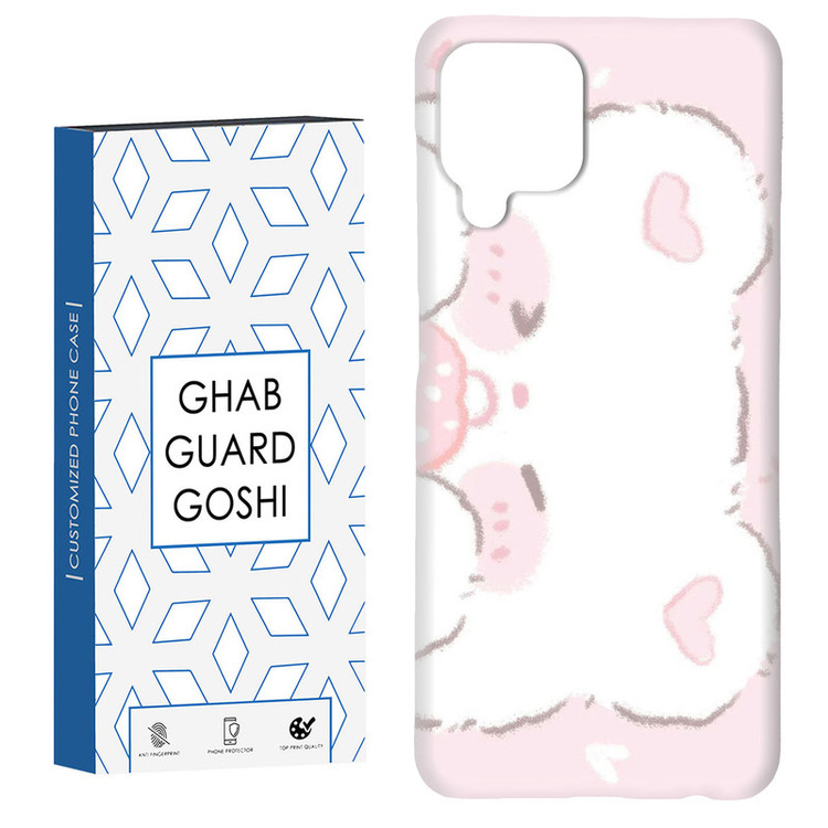 کاور قاب گارد گوشی طرح گربه کد Dimo-330 مناسب برای گوشی موبایل سامسونگ Galaxy A12 / M12
