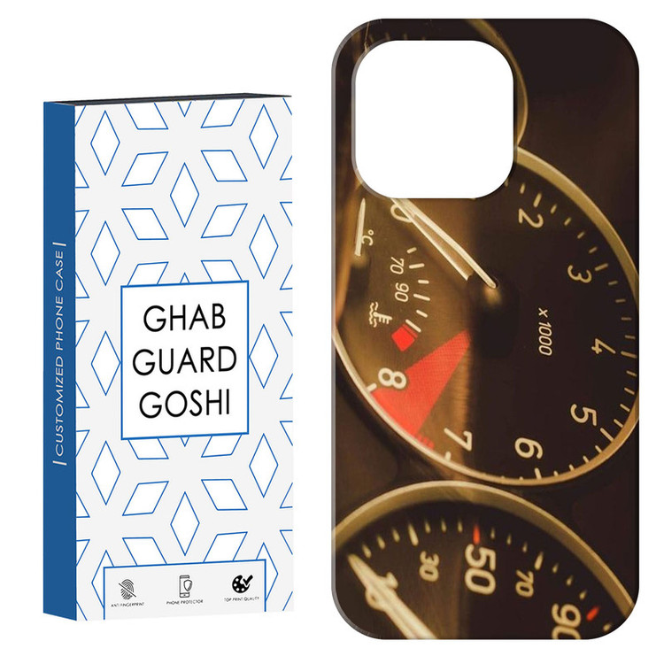 کاور قاب گارد گوشی طرح کیلومتر ماشین کد Dimo-797 مناسب برای گوشی موبایل اپل IPHONE 15 PRO MAX