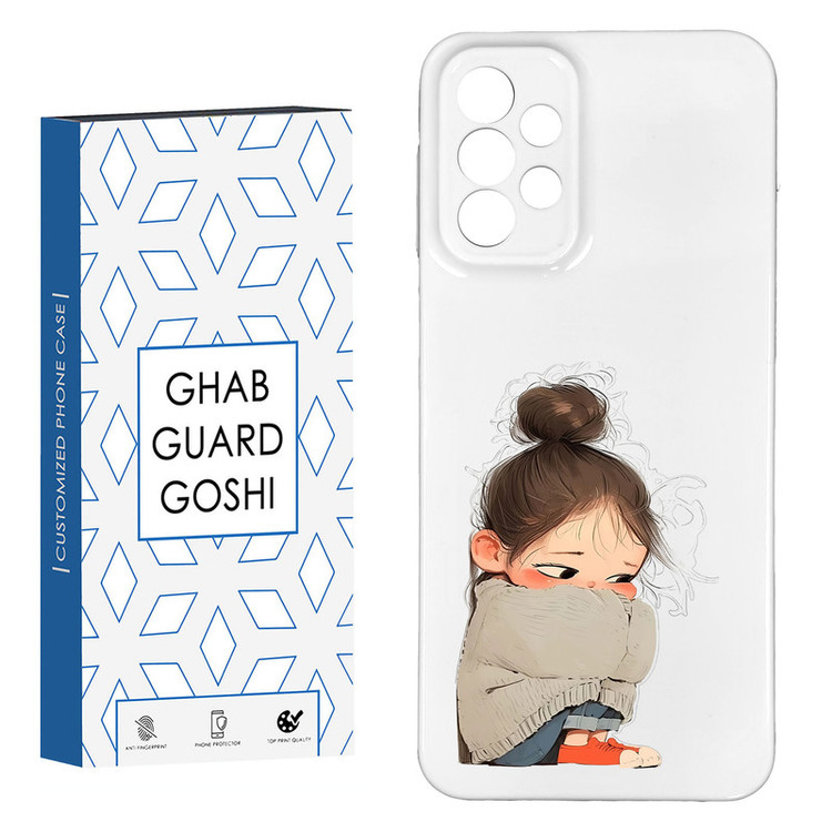 کاور قاب گارد گوشی طرح فانتزی دختر ملوس کد HARD-04 مناسب برای گوشی موبایل سامسونگ GALAXY A13