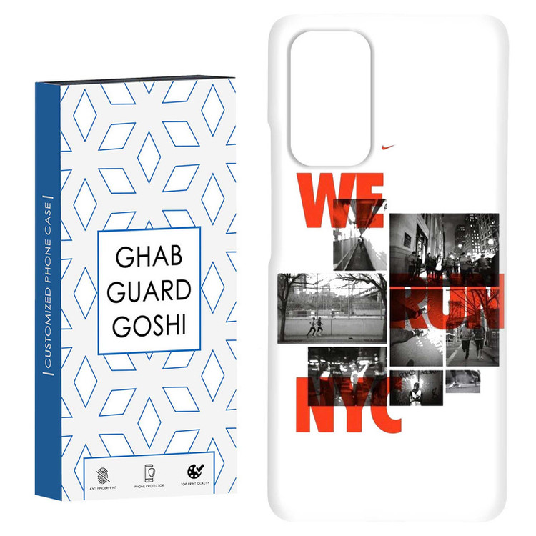 کاور قاب گارد گوشی طرح WE RUN کد Dimo-739 مناسب برای گوشی موبایل شیائومی Redmi Note 9 4G / Redmi 9T